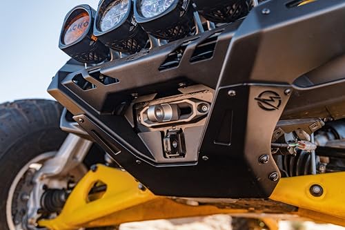 Front Bumper Volt for Can-Am Maverick R – Heavy Duty Steel, Winch Ready, UV Resistant, with 10” Light Bar Mount