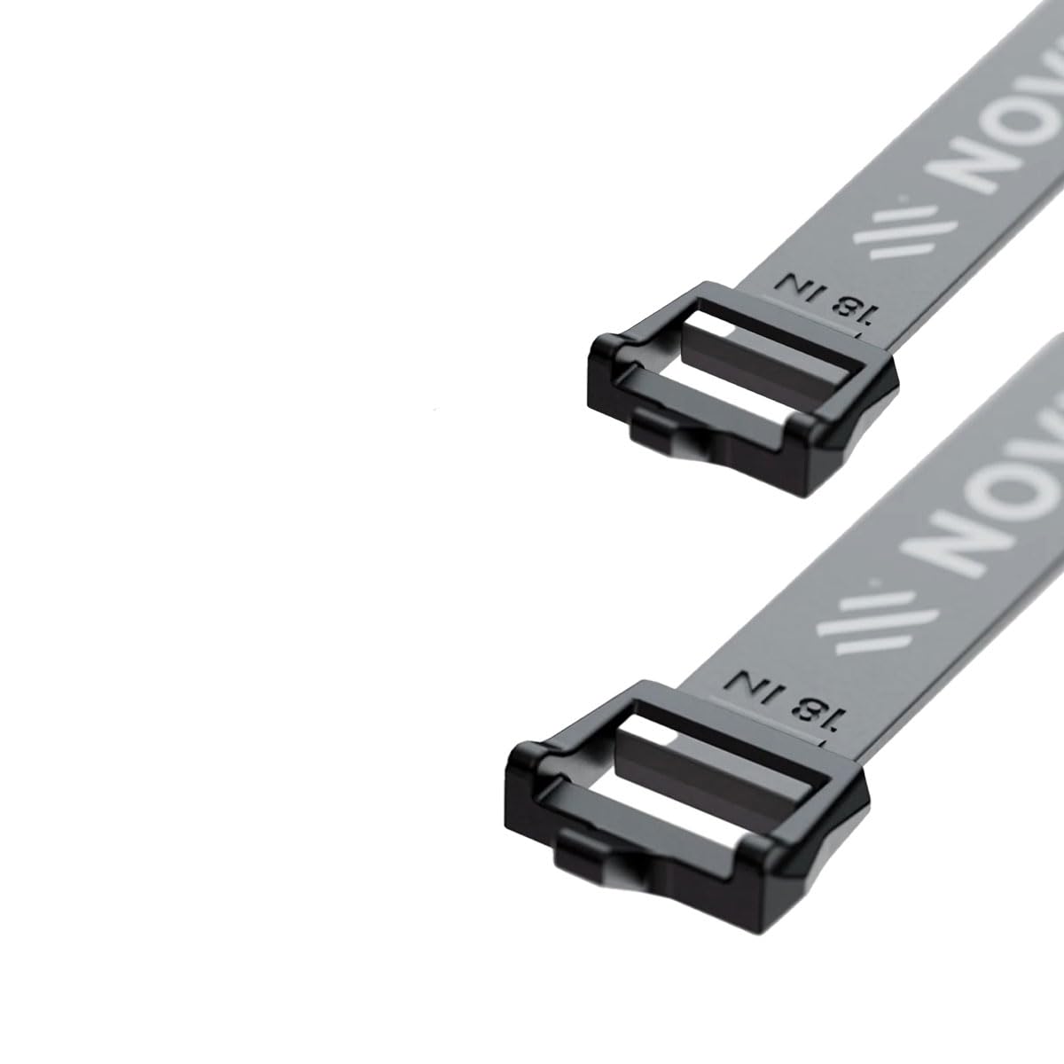 18" NOVIX (2 PK) QuickStraps - Versatile Straps for Securing Hunting Gear, Hang Trail Cameras, Secure Gear to ATVs, Motorbikes, and More!