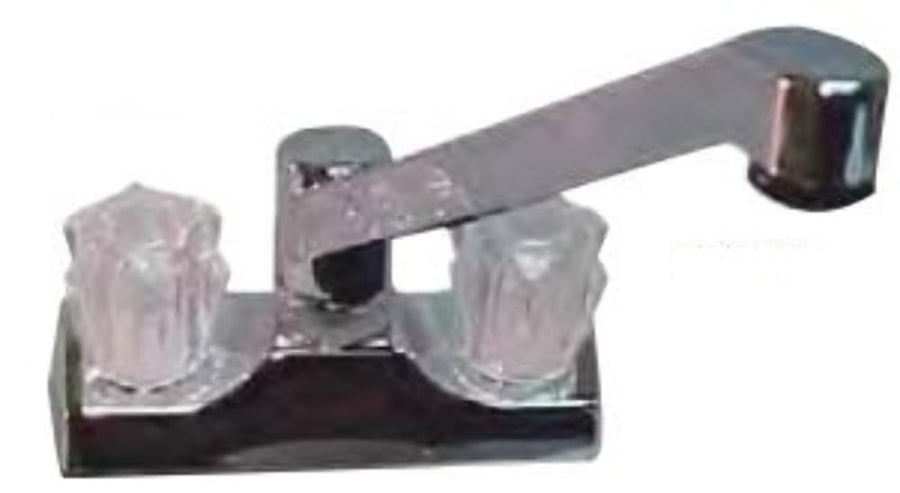Single Lever Kitchen Sink Faucet RV Trailer and Motorhome 4" (Chrome)