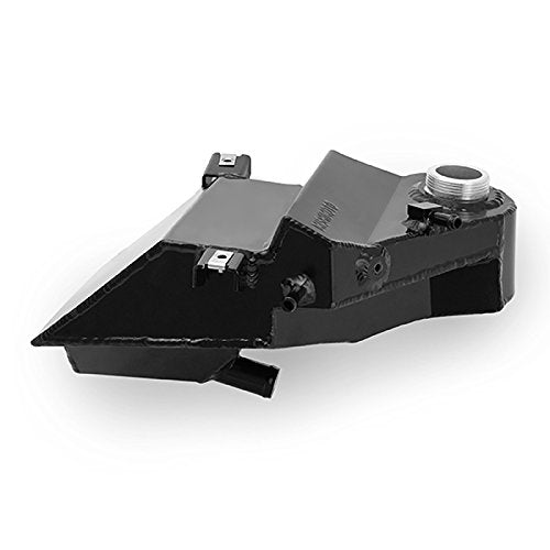 Mishimoto Aluminum Degas Reservoir Tank MMRT-F2D-03BK Fits Ford 6.0 Powerstroke 2003-2007 Black