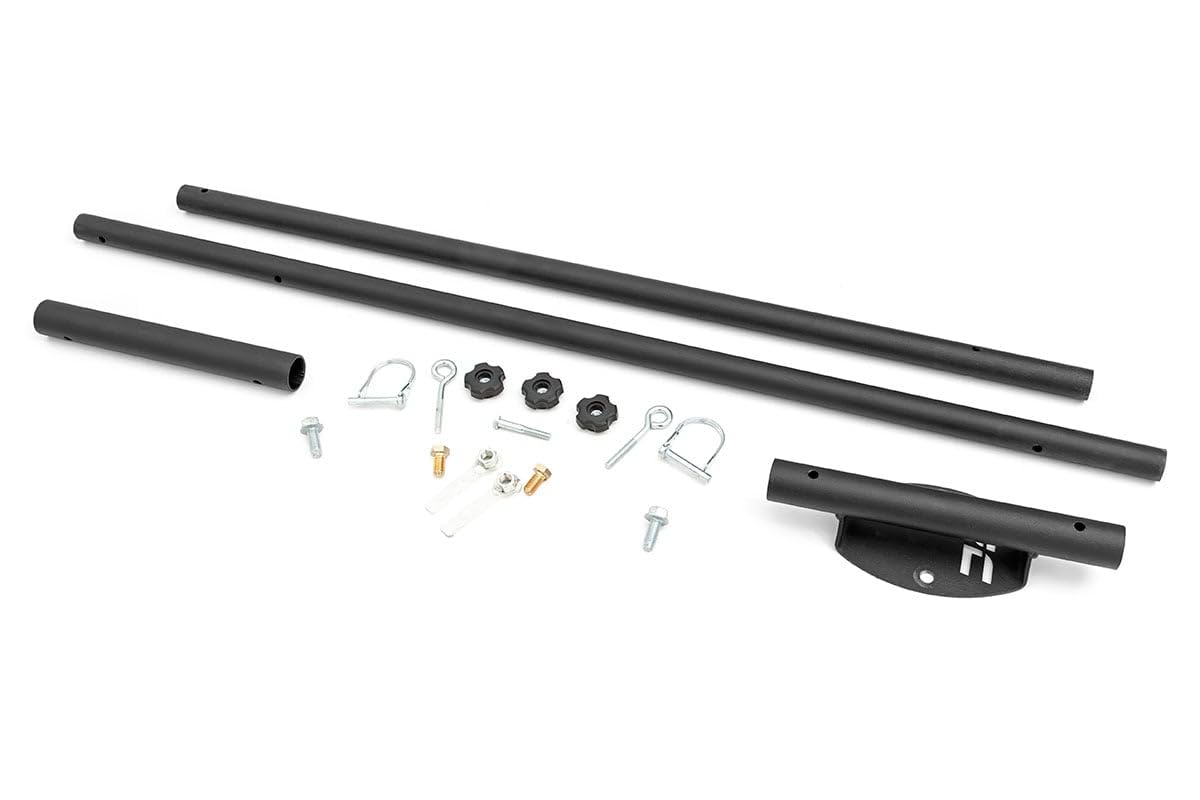 Rough Country Flag Pole Holder Universal Bed Rail w/Flag Pole - 117503