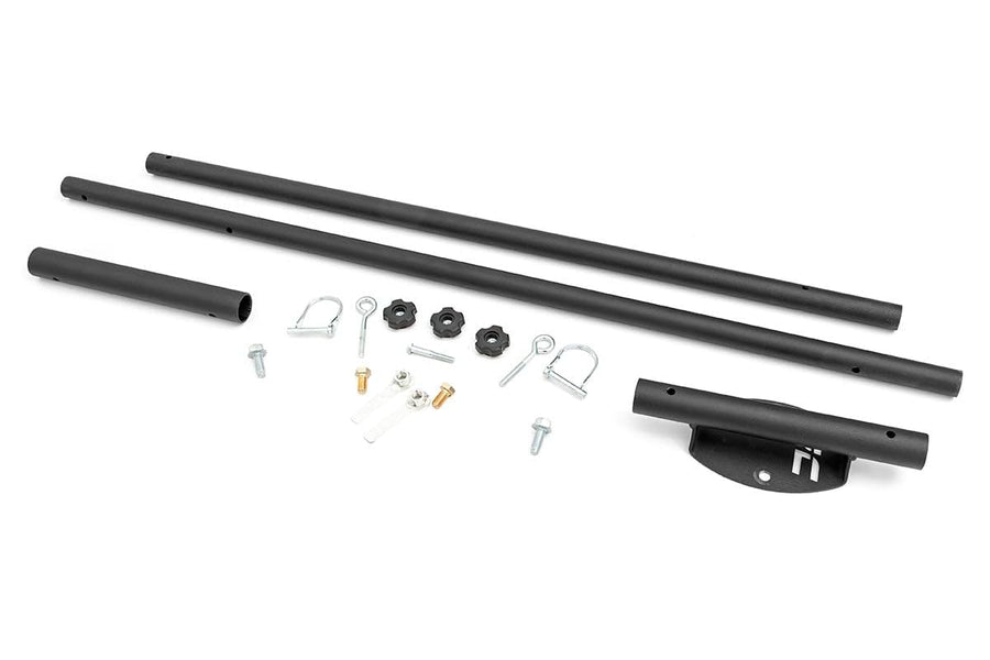 Rough Country Flag Pole Holder Universal Bed Rail w/Flag Pole - 117503