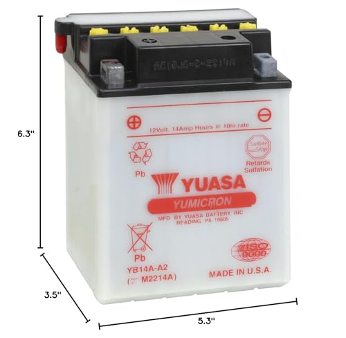 YB14A-A2 Yuasa YUAM2214A Battery