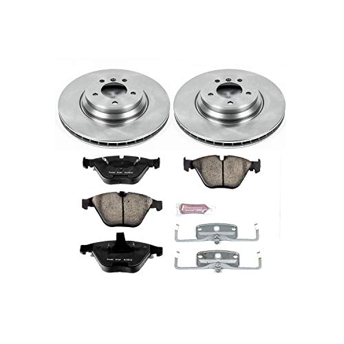 Power Stop Autospecialty KOE6159 Front Replacement Brake Kit-OE Brake Rotors & Ceramic Brake Pads