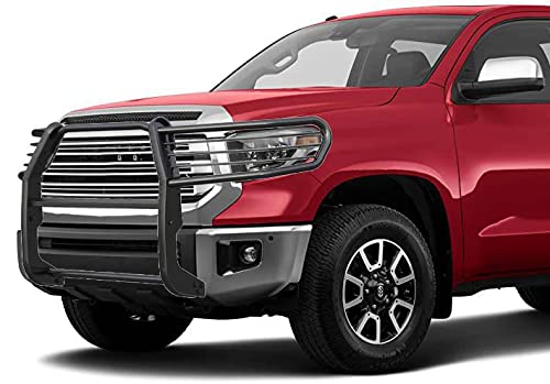 Bumper Guard Modular Black Black Horse Grille Compatible with 2008-2022 Toyota Sequoia|2007-2021 Toyota Tundra(Excl. 08-21 Platinum/Limited)-17A098900MA