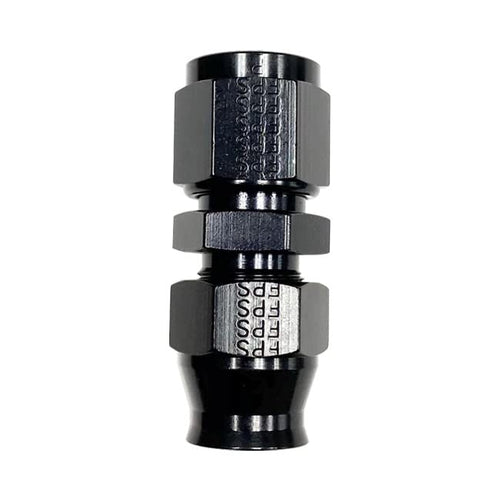 6An Female Fragola Performance Systems X 1/4" Tube an Adapter Fitting, Black