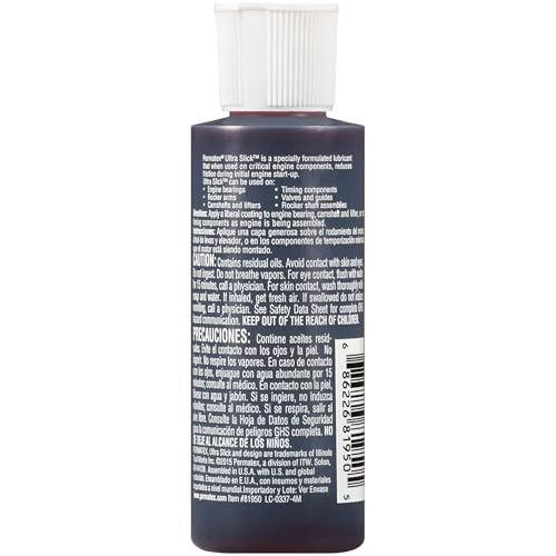 Ultra Slick Permatex Engine Assembly Lube, 4 oz. , Red