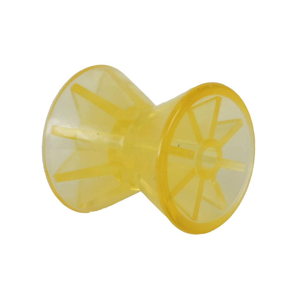 Bow Roller C.E. Smith - Yellow PVC - 4" x 1/2" ID