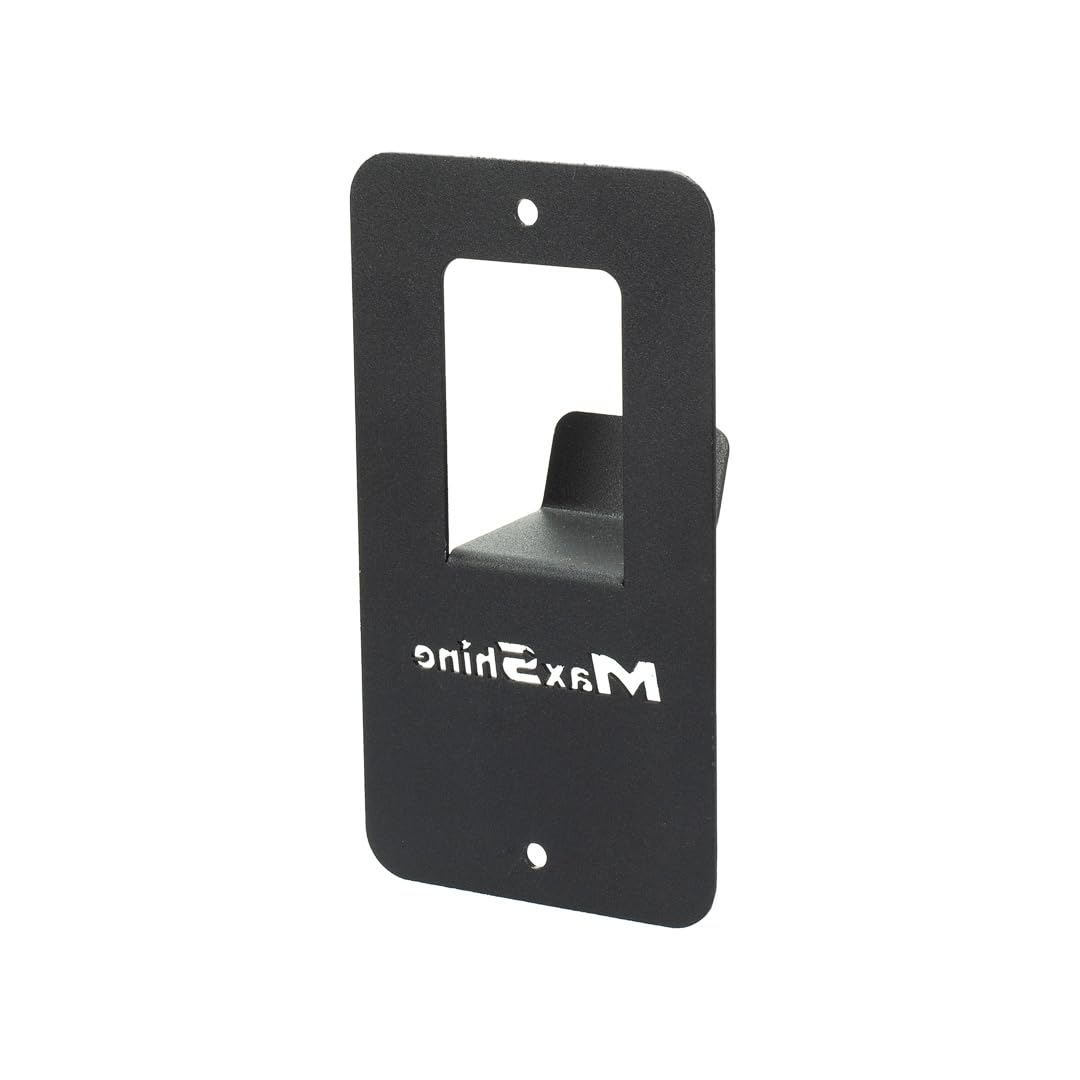Maxshine High Pressure Universal Spray Gun Holder | Wall-Mounted Organizer Rack for Garage & Mobile Detailing | Durable Anti-Corrosive Metal Holder | Professional Car Wash & Auto Care Accessory