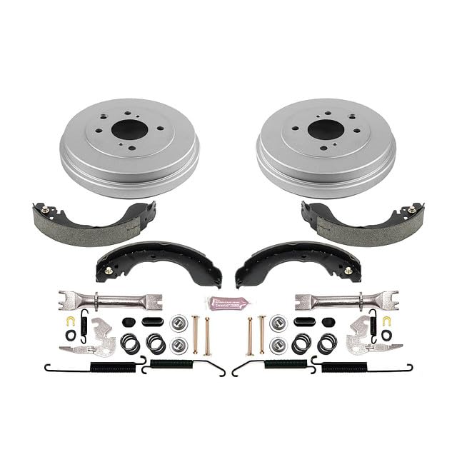 Power Stop KOE15404DK Rear Stock Replacement Drum and Shoe Kit For Nissan Cube 2009-2014, Nissan Sentra 2007-2012, Nissan Versa 2007-2012 [Model Specific]