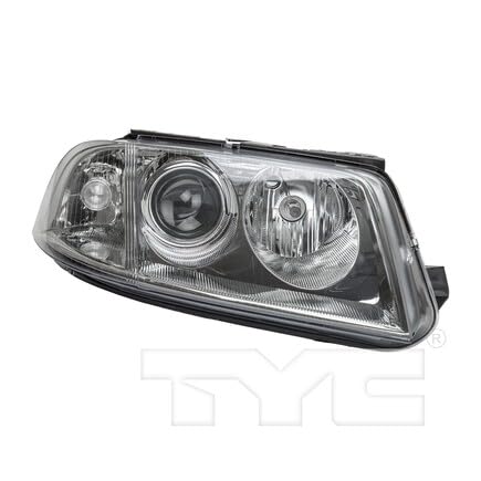 Right TYC Headlight Assembly Compatible with 2001-2005 Volkswagen Passat