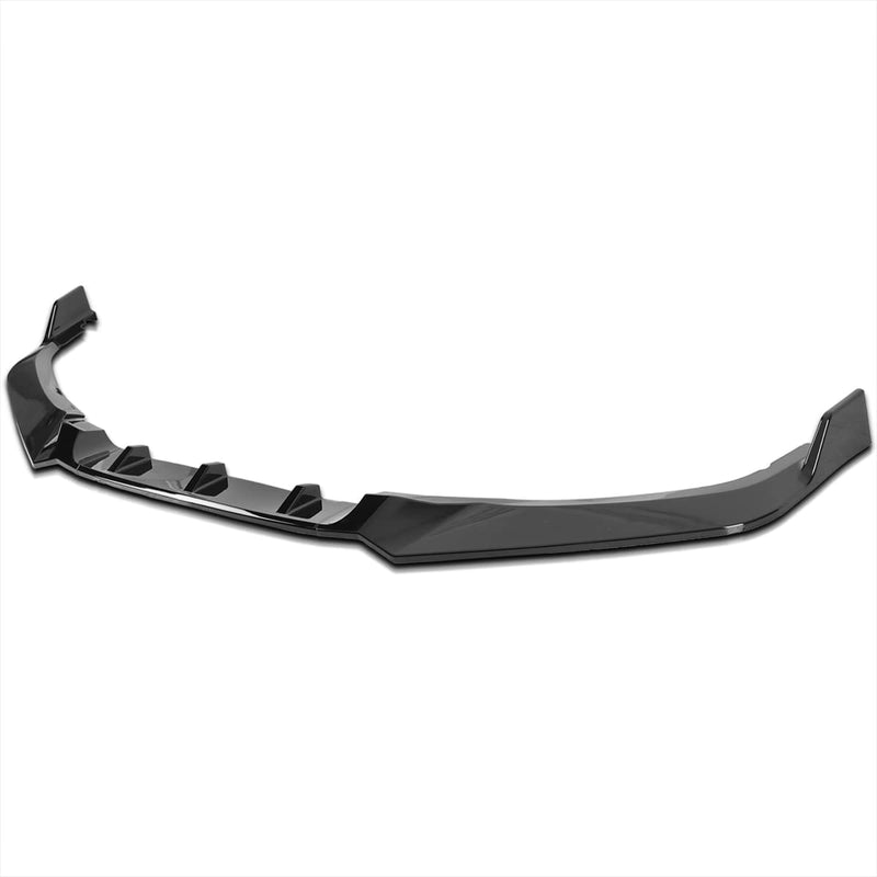 Front Bumper Lip Spec-D Tuning Glossy Black Compatible with Honda Odyssey 2018