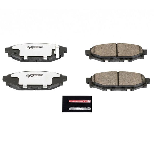 Power Stop Z26-1114 Brake Pad Extreme Performance For Subaru BRZ Crosstrek Forester Impreza Legacy Outback WRX XV Crosstrek [Application Specific]