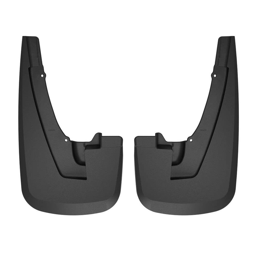 Rear Mud Guards — Husky Liners | Fits 2019-2024 Ram 2500, 2019-2024 Ram 3500 (Without Fender Flares) Rear - Black, 2 Pc | 59041