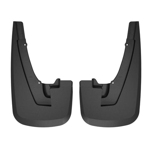 Rear Mud Guards — Husky Liners | Fits 2019-2024 Ram 2500, 2019-2024 Ram 3500 (Without Fender Flares) Rear - Black, 2 Pc | 59041
