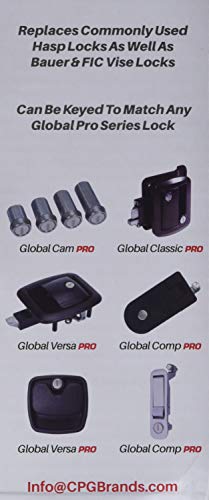 Global Bar PRO Cambar Latch - Black Creative Products Group BL-65611-2006-1PK