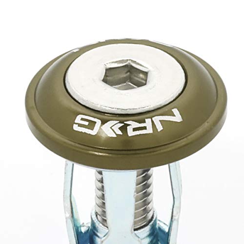 Fender Washer Kit NRG Innovations, Set of 10 Titanium Dress Up Bolt Kit for Plastic, Universal Rivets with M6 X 1 Thread, NRG-FW-100TI