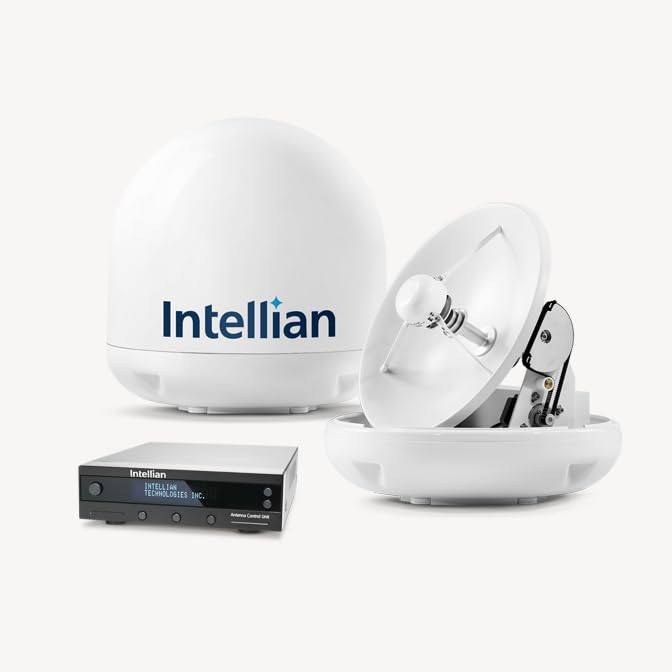 Intellian i3 System US with DISH/Bell MIM-2 & 3M/15M RG6 Cables [B4-309DN2] by Intellian