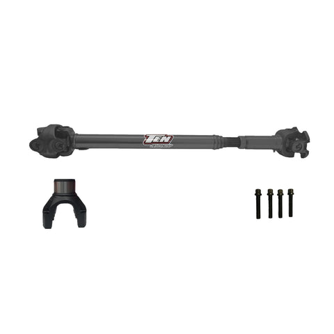 Ten Factory Front TFF1350-2190 1350 Solid CV Driveshaft for Jeep Wrangler JL OEM Flange Style fits Rubicon, Sahara and Sport Variants with 4140 Chromoly Steel
