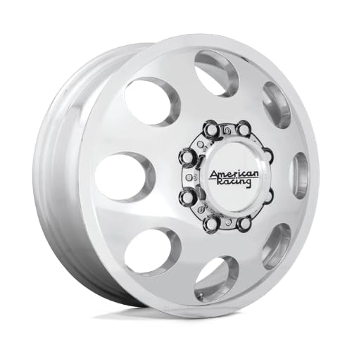 AR204 BAJA DUALLY American Racing 16X6 8X6.5 7.87 111mm POLISHED - FRONT - AR204660801111