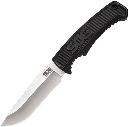 Survival Knife SOG with Sheath - Field Knife Fixed Blade Knives 4 Inch Tactical Knife and Bushcraft Knife w/Full Tang Hunting Knife Blade (FK1001-CP)