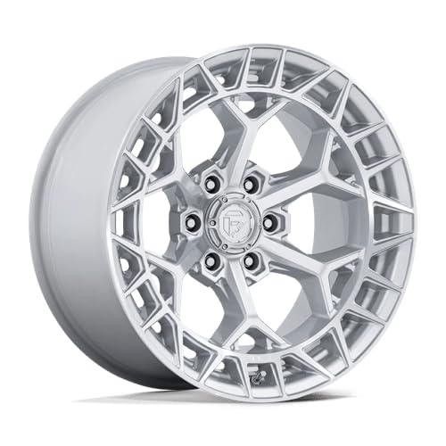 FUEL OFF-ROAD 20X10 FC873 CHARGER 5X5.0 4.79-18mm GLOSS SILVER W/MACHINED FACE - FC873SD20105018N
