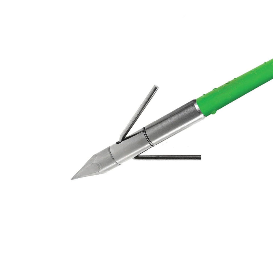 Lunker TruGlo Superior Durable Hunting Bowfishing Arrow w/Slide Safety System - 400 Grain 5/16 in. Point, Hardened 6-Sided Tip