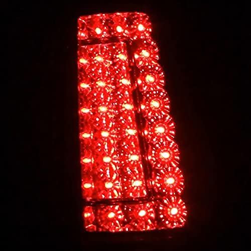 Tail Light Xtune ALT-ON-CS99-G2-LED-RC (Chevy Silverado 1500/2500/3500 99-02 / GMC Sierra 1500/2500/3500 99-03 Version 2 LED s - Red Clear)