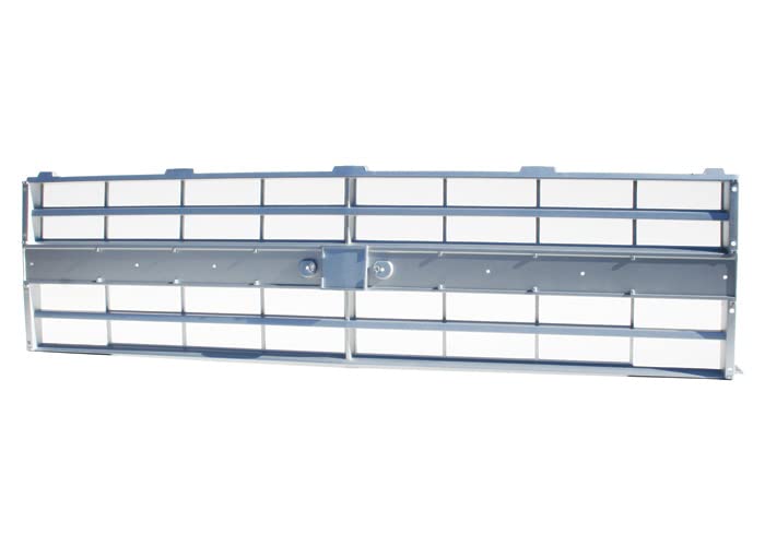 GRO88CD Brothers Trucks Grille - Silver - Dual Headlight