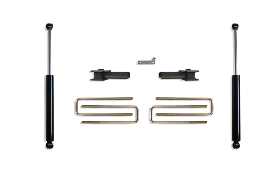 Body Lift Kit Maxtrac Suspension 903220 and Component (2In Blocks/U-Bolts, Maxtrac Shocks 2900Ll-4)