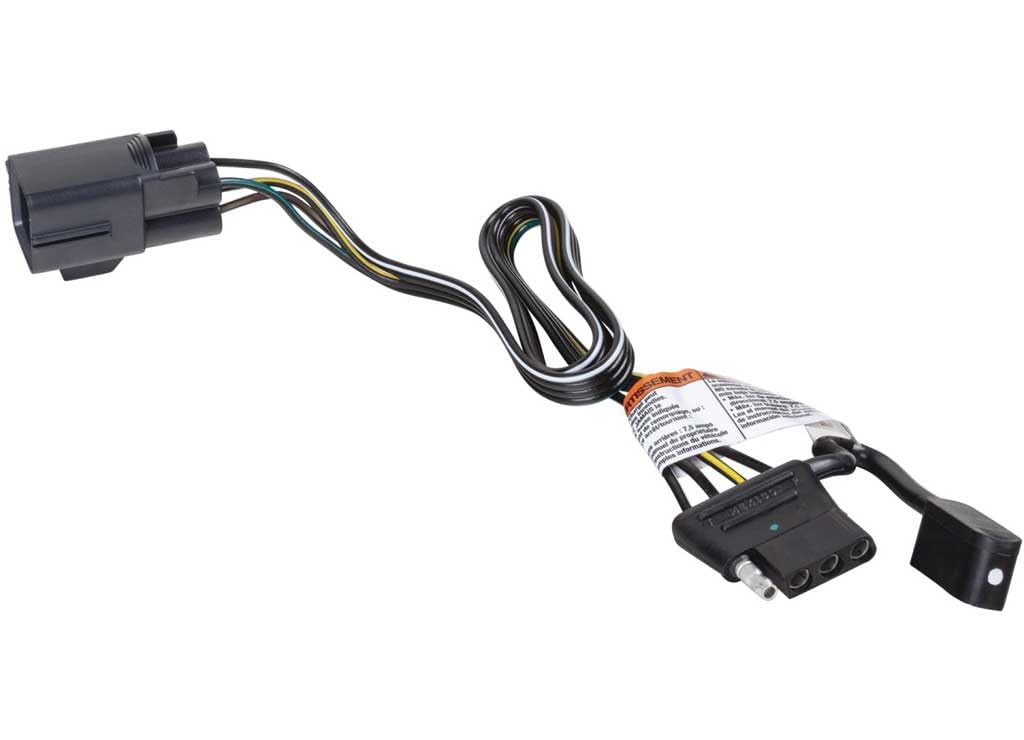 T-One T-Connector Harness, Tekonsha 118841, 4-Way Flat, W/Circuit Protected Modulite Hd Module