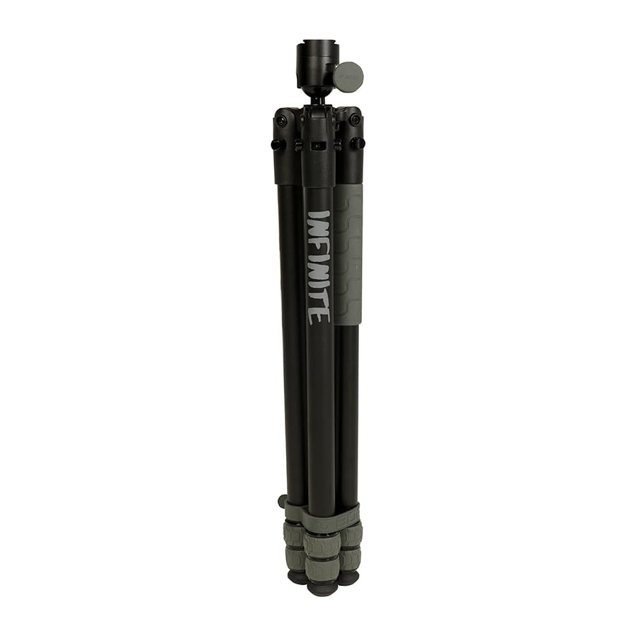 Infinite BOG ARCA Swiss Tripod with 360 Degree Ball Head, Quick-Release Arca Swiss Mount System, and Integral Bubble Level for Hunting, Shooting, Outdoors