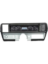 VHX-68B-SKY-K-W Dakota Digital VHX Analog Gauge System Compatible with 68 69 Skylark Black Alloy White Backlighting