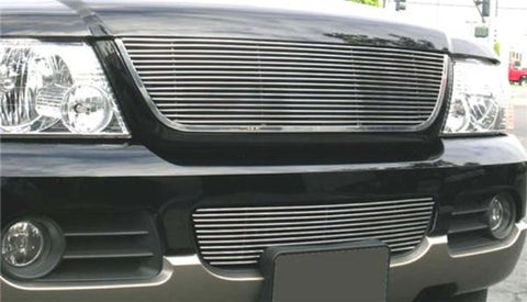 Horizontal T-Rex 20656 Aluminum Polished Finish Replacement Billet Grille for Ford Explorer
