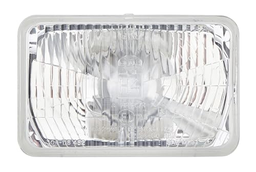 Hella 003177001 H4 Single High/Low Beam 164x103mm Halogen Conversion Headlamp, White