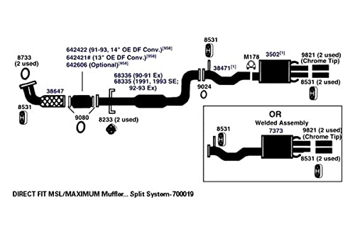 Exhaust AP Products Muffler 3502