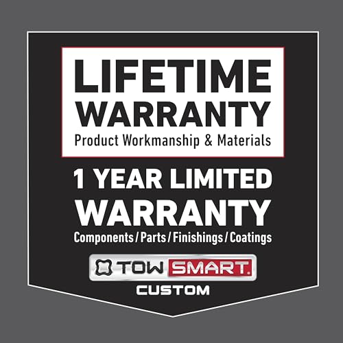 TowSmart Class III Custom Trailer Hitch – Fits 2011–2026 Dodge Durango, 2012-2021 Jeep Grand Cherokee, 2022 Grand Cherokee WK – 2” Receiver – 6,000 lb. GTW