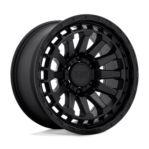 RAID Black Rhino Hard Alloys 17X8.5, 6X120, 4.75, 0mm MATTE BLACK - 1785RAD006120M67
