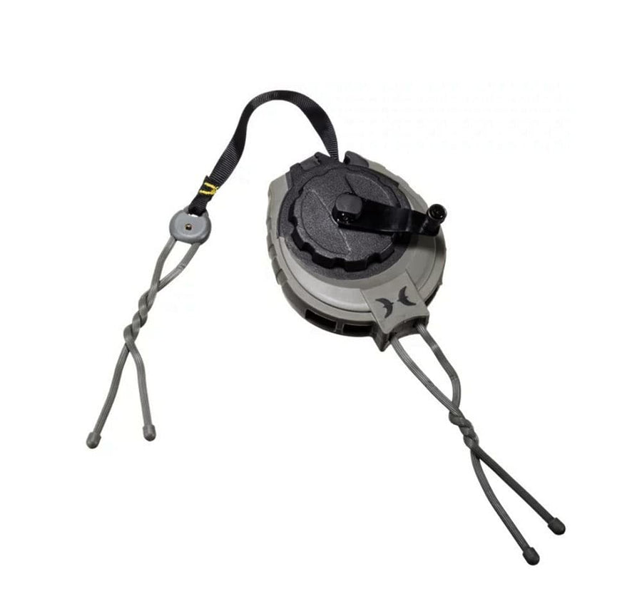 Hawk Tangle-Free Compact Slim-Line Design Speed Retract Hoist Reel for Tree Stand-Based Hunters - One Size