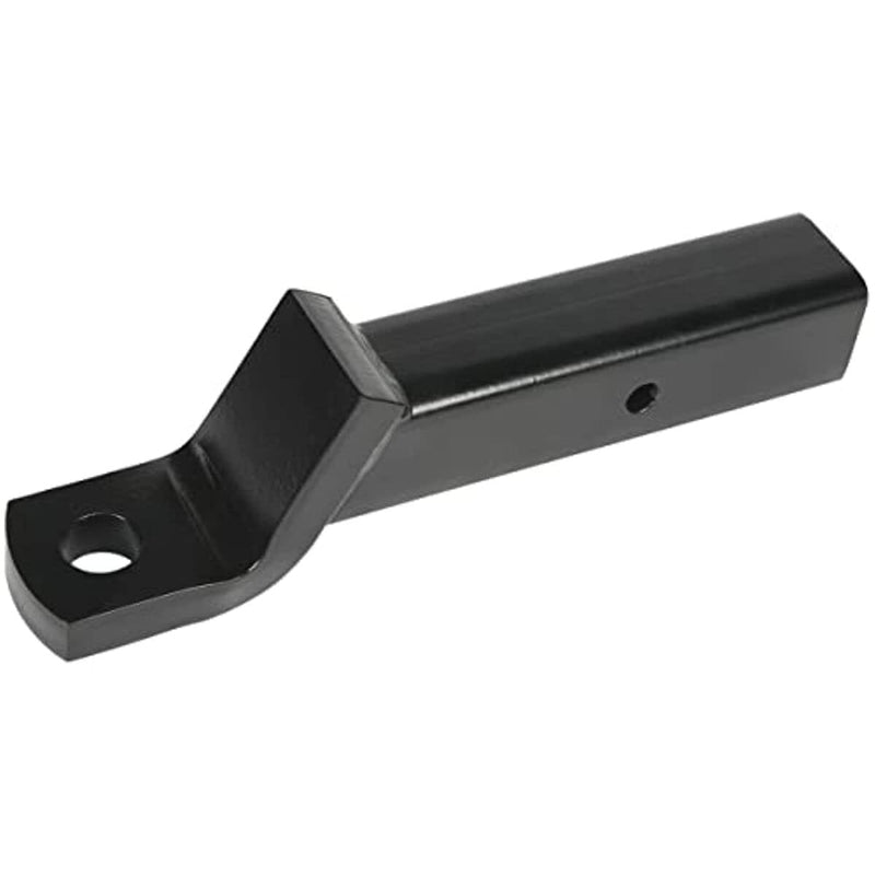 Husky 33004 Towing Class V Trailer Hitch Ball Mount Fits 2-1/2 Inch Receiver 2-1/2 Inch Drop 1 Inch Rise 9-1/2 Inch Shank 1-1/4 Inch Hitch Ball Hole Black Powder Coated Steel Without Ball