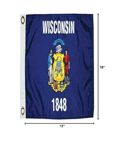 Wisconsin TAYLOR MADE PRODUCTS Flag 93135