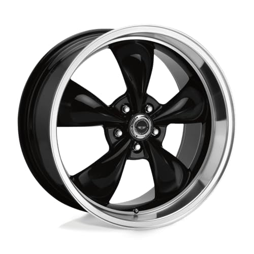 AR105 TORQ THRUST M American Racing 17X7.5 5X4.5 6.02 45mm GLOSS BLACK MACHINED LIP - AR105M77566B