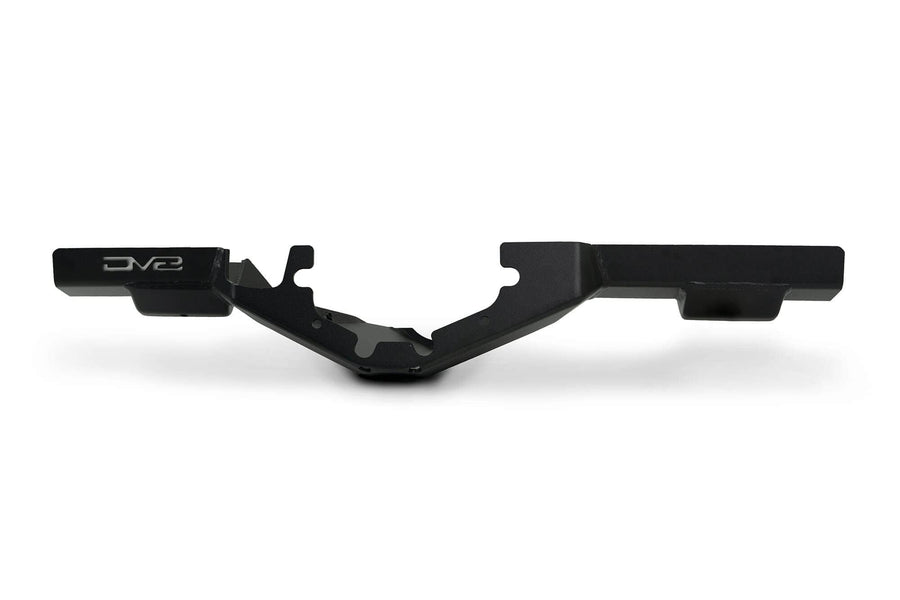 Rear Differential Skid Plate DV8 Offroad for 2021-2025 Ford Bronco | Paintable Aluminum Inserts | Quick & Easy Installation | Multiple Drain Holes | Bolt-on Installation | Black Finish
