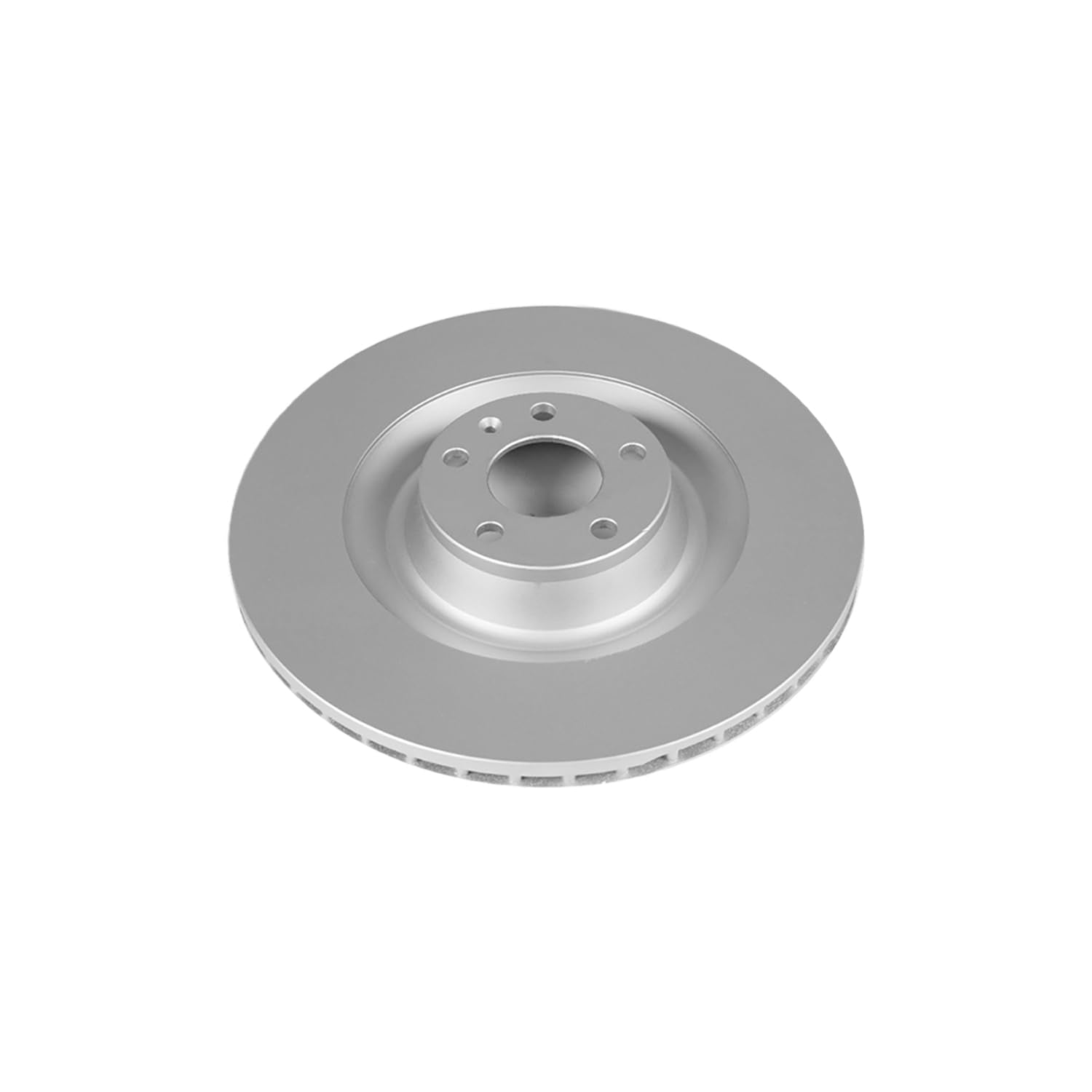 Power Stop Front EBR825EVC Evolution Geomet Coated Brake Rotor For Audi A8 Quattro 2005-2009, Audi S8 2007-2009 [Model Specific]