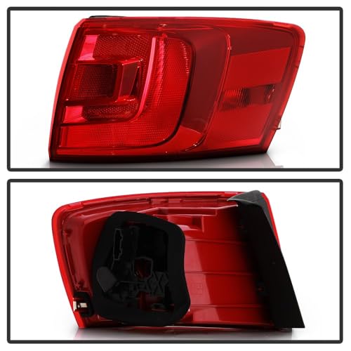 VW Jetta 11-18 / Jetta 13-14 Hybrid Sedan Halogen Tail Light - Outer Right Spyder (Tune)