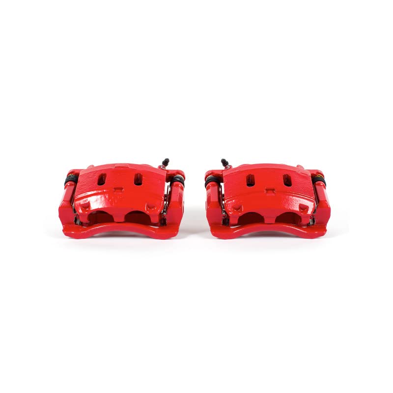 Red Powder-Coated Power Stop Performance Caliper S3338