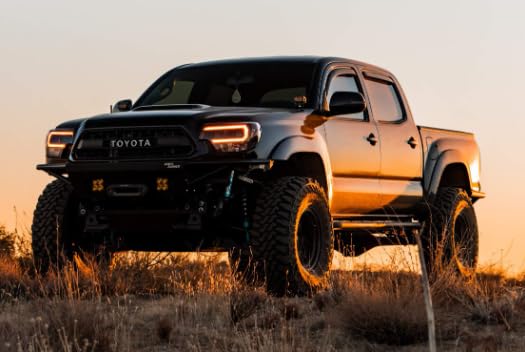 Toyota Tacoma Morimoto XB LED Headlights 12-15, Plug and Play Amber DRL Headlight Assemblies (LF529-A)
