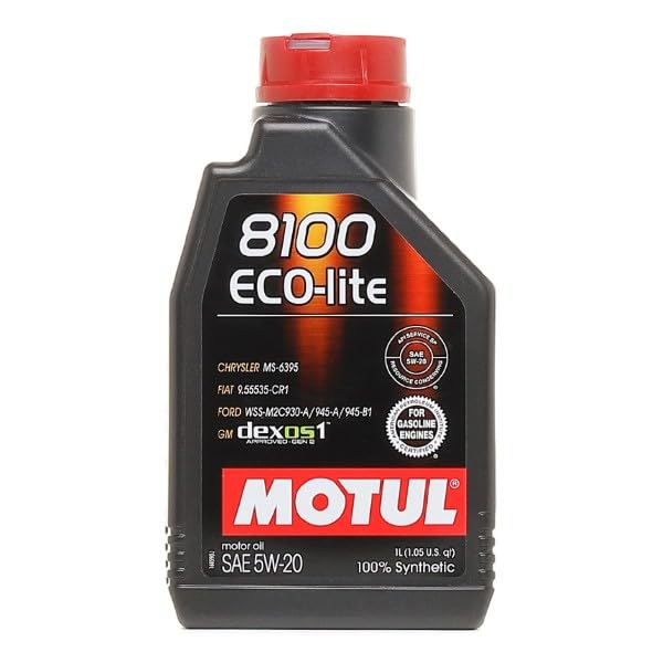 1L Motul Synthetic Engine Oil 8100 5W20 ECO-LITE