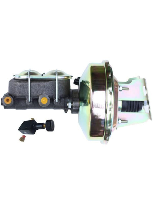 9 Inch Leed Brakess Power Booster, 1-1/8 Inch Bore Master Adjustable Valve Zinc