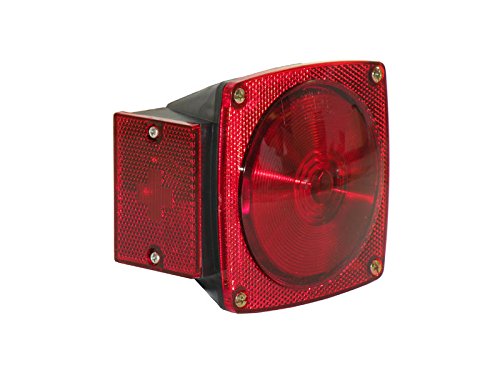 Optronics Square L.E.D. Under 80" Combination Tail Light - Left (STL009RB)